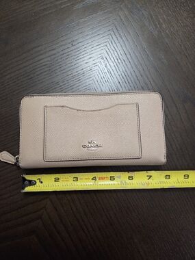 Coach Zip-Around Accordian Wallet